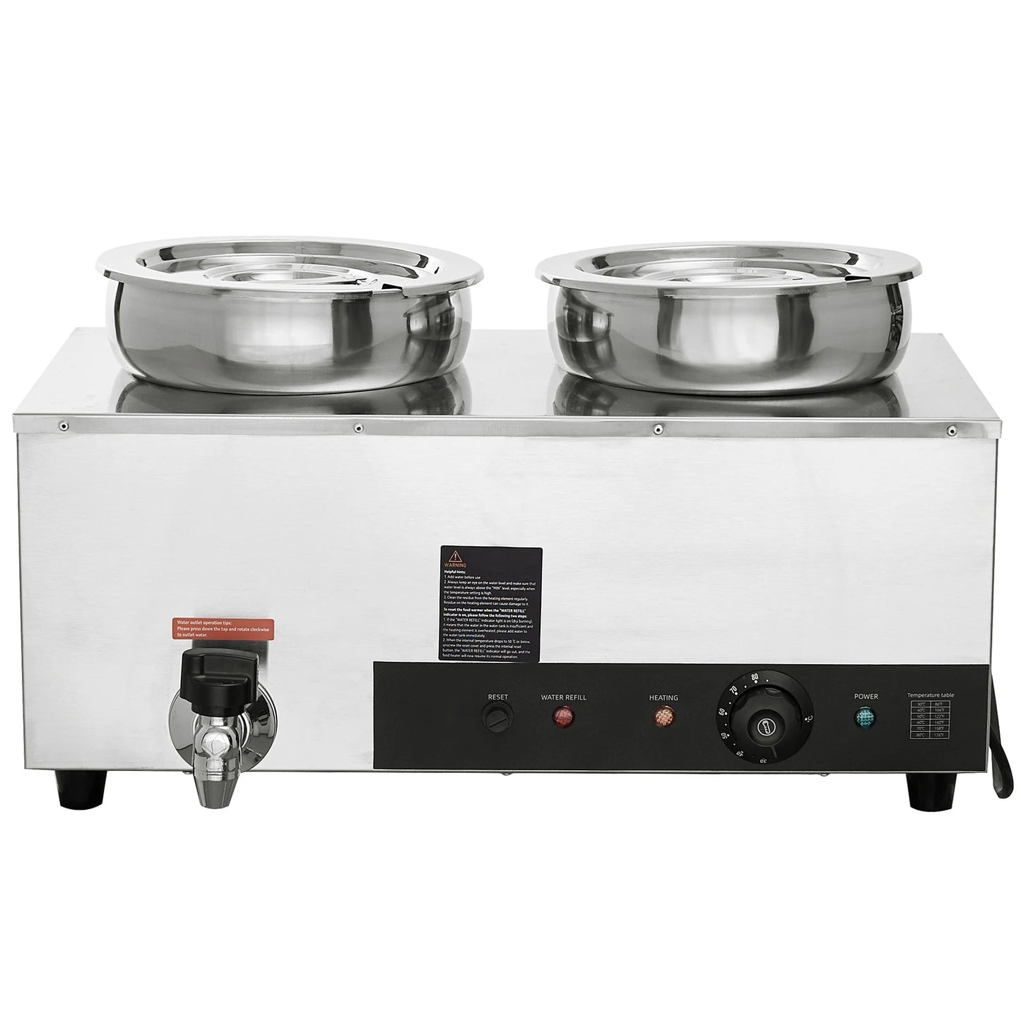 SucceBuy Electric Soup Warmer Stainless Steel Commercial Kitchens by S And B Enterprise