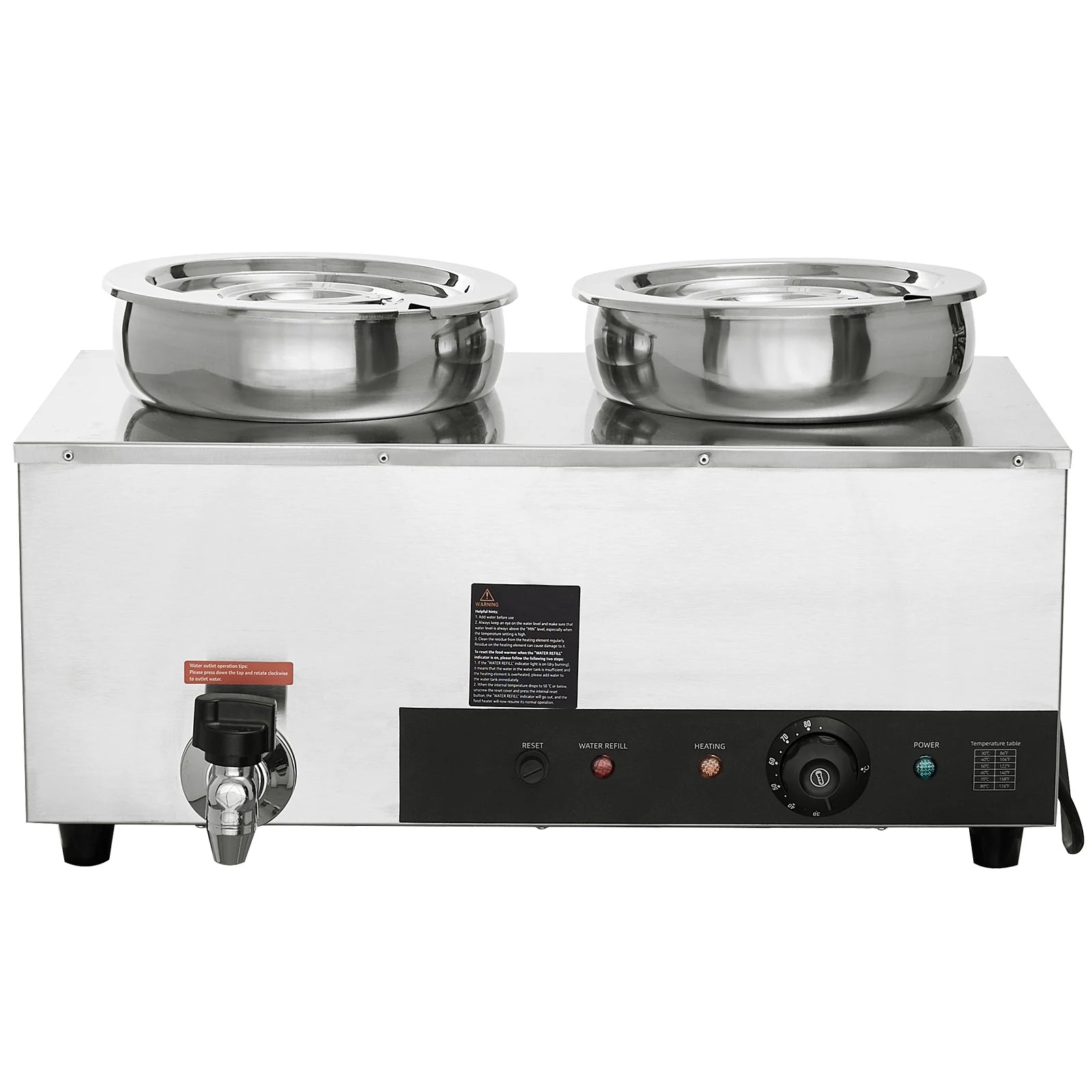 SucceBuy Electric Soup Warmer Stainless Steel Commercial Kitchens by S And B Enterprise