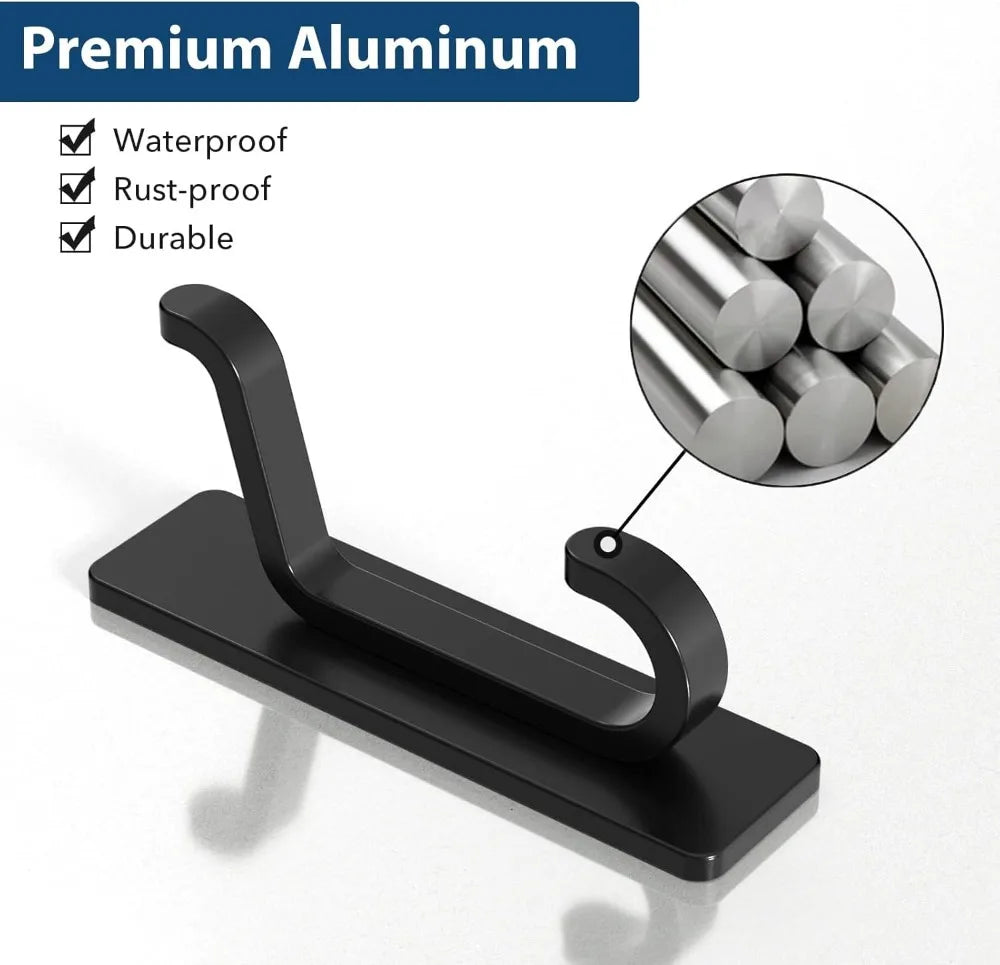 Strong Adhesive Door Hanger Hooks for Coat and Towels