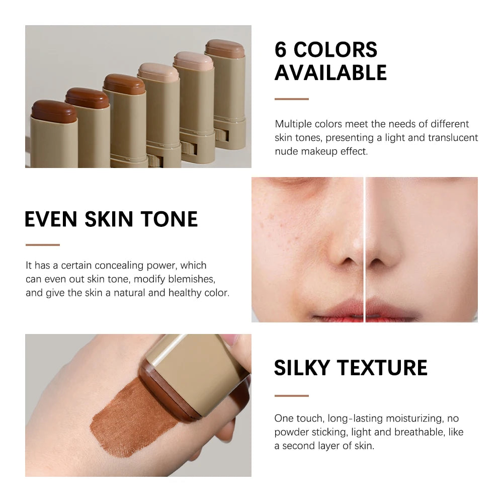 Skin Tint Foundation Stick Concealer Serum Boosted For High Coverage by S And B Enterprise