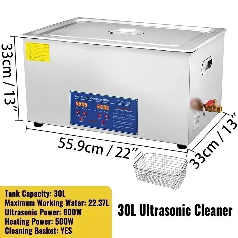 VEVOR Ultrasonic Cleaner for Dishes, Jewelry, and Tools
