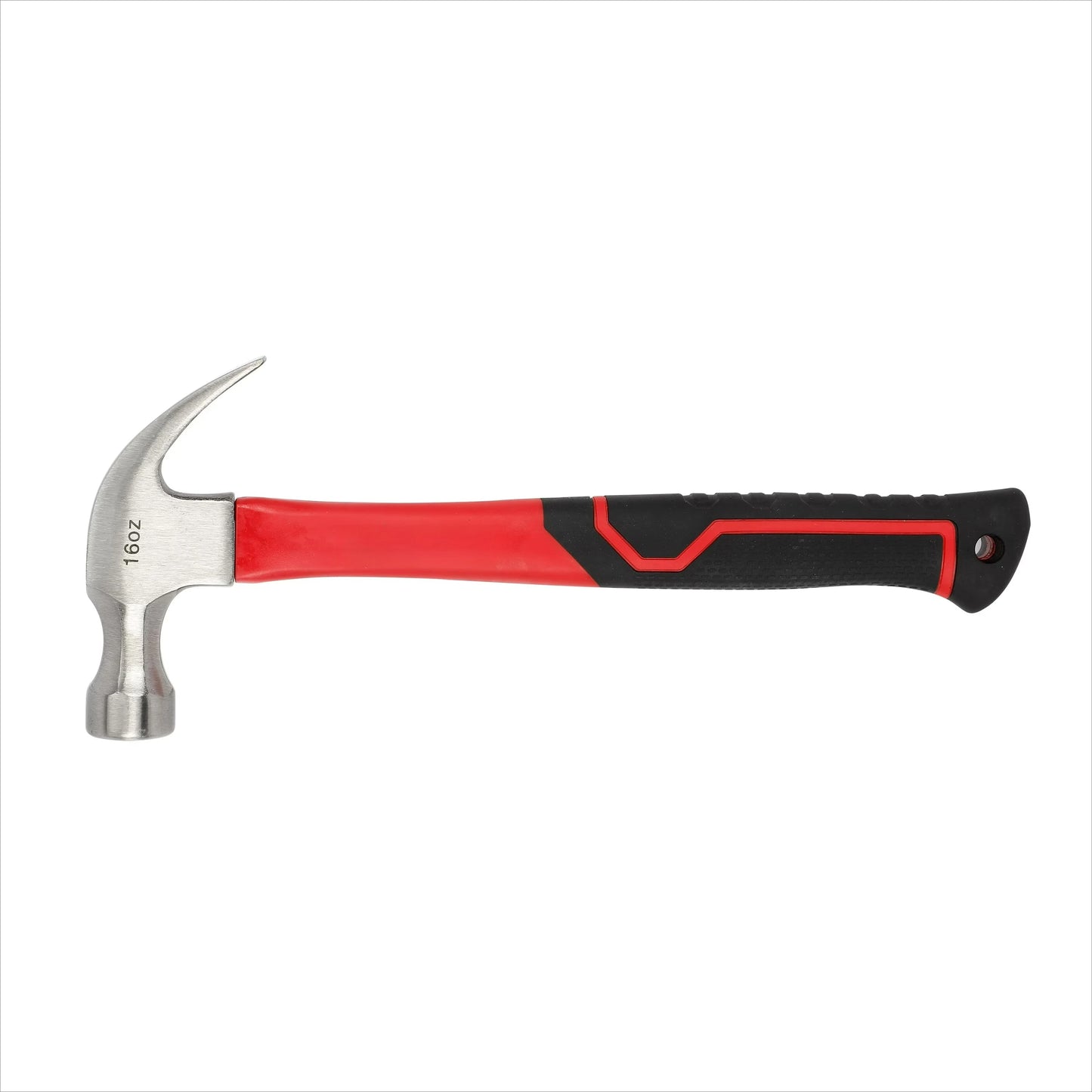 16-Ounce Claw Hammer with Fiberglass Handle by S And B Enterprise