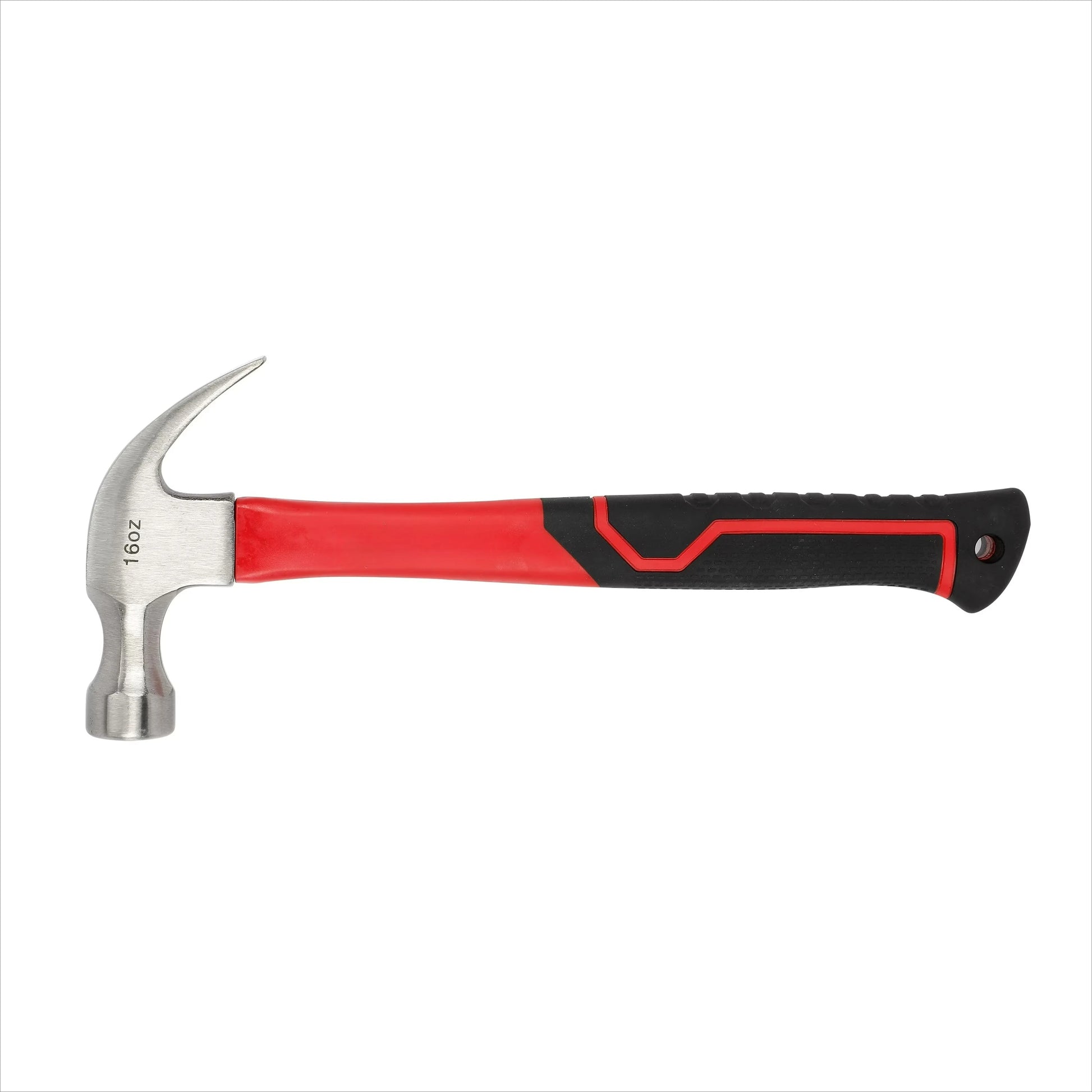 16-Ounce Claw Hammer with Fiberglass Handle by S And B Enterprise