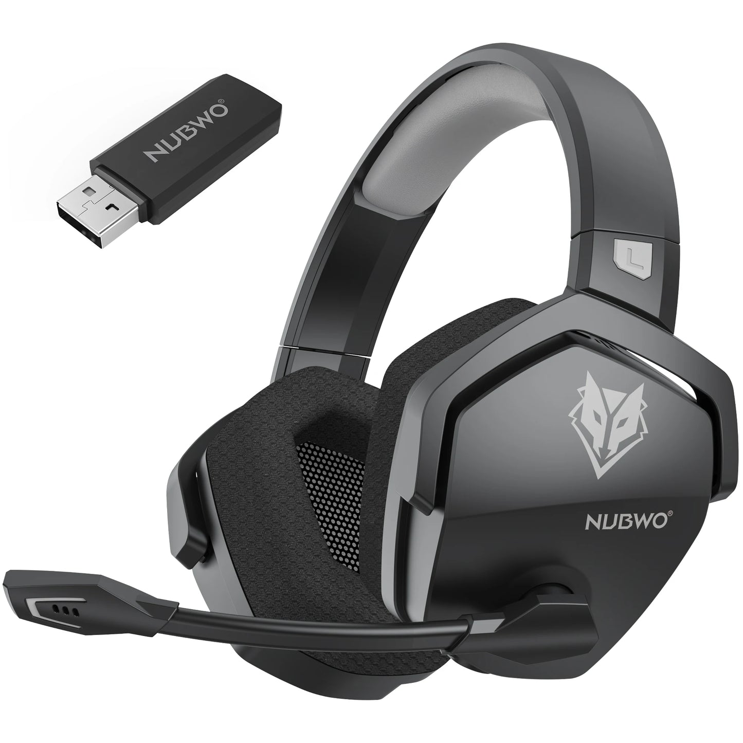 NUBWO G06 Wireless Gaming Headset Low Latency 7.1 Surround Sound