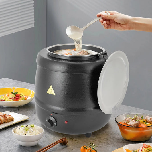 Bymaocar Soup Warmer Buffet Pot With Durable Lid For Restaurants