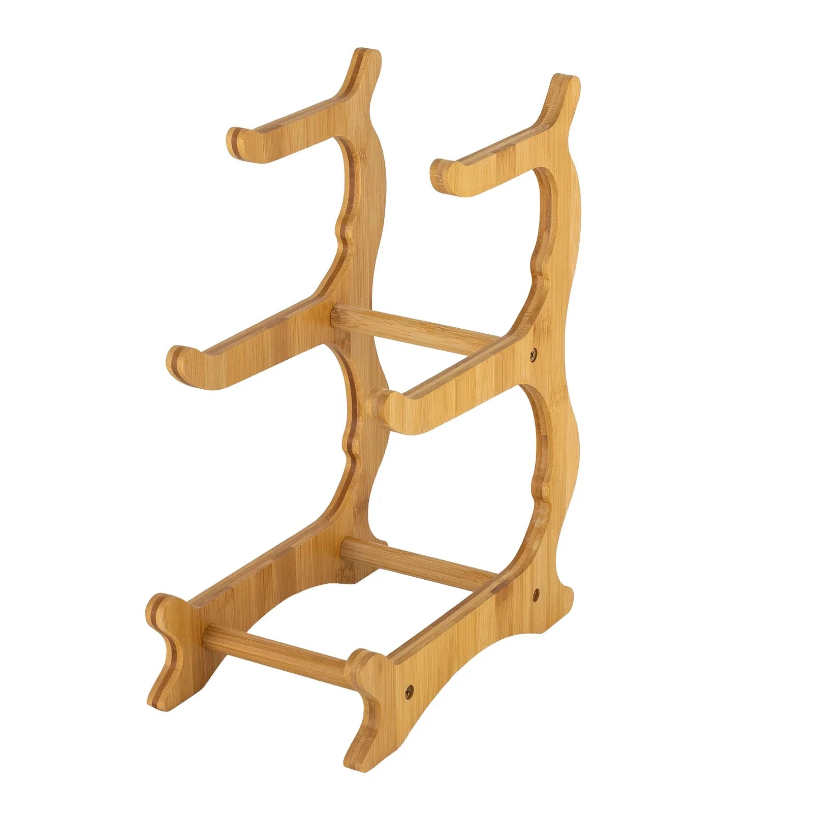 3 Floor Fruit Floors , Space Saving Fruit Basket Floors Stable With Natural Bamboo Steer For Vegetables Fruit Snacks by S And B Enterprise
