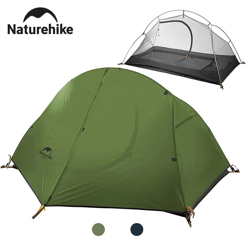 Naturehike One Person Cycling Tent Ultralight Waterproof Double Layer Camping