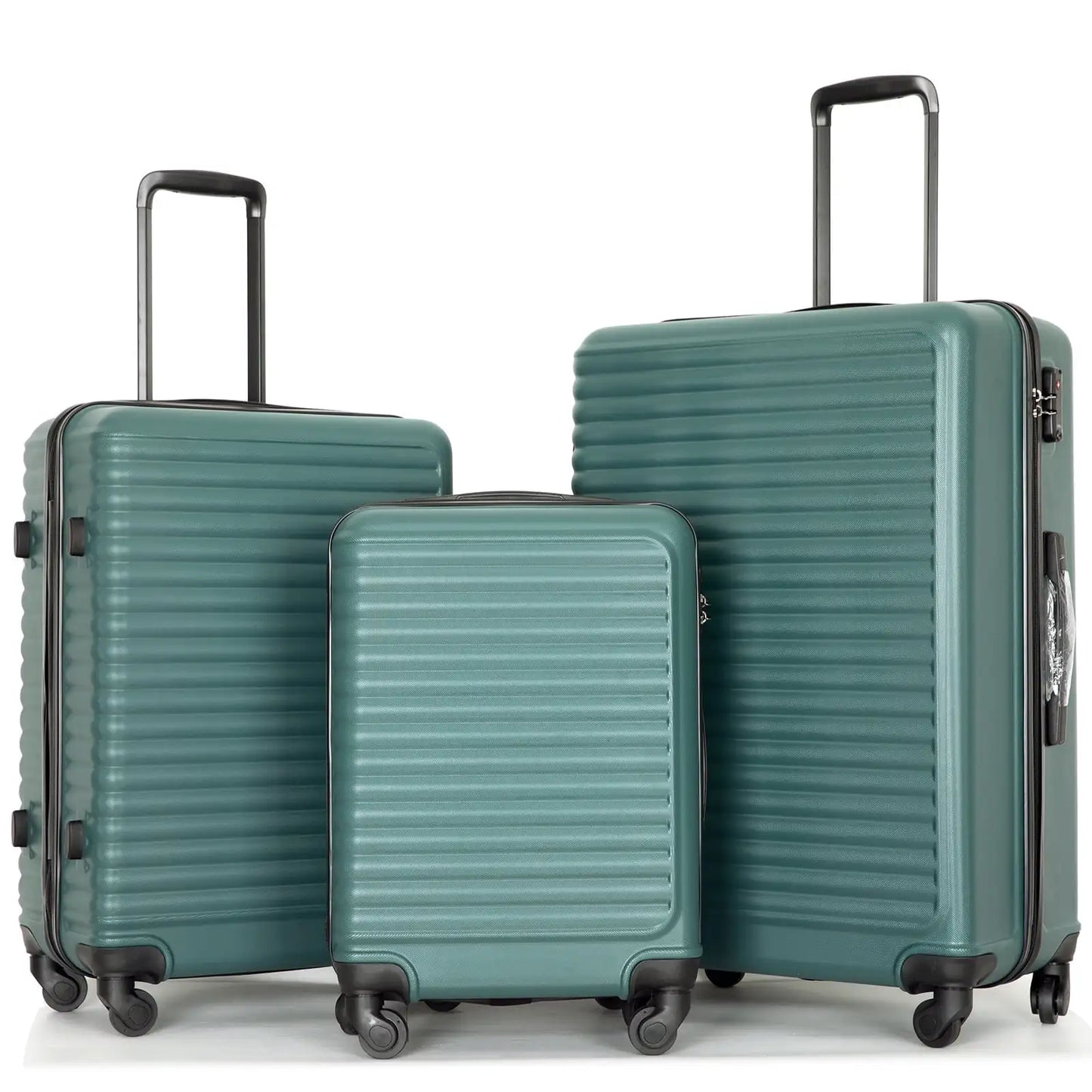 Travelhouse 3-Piece Hardside Luggage Set With TSA Lock