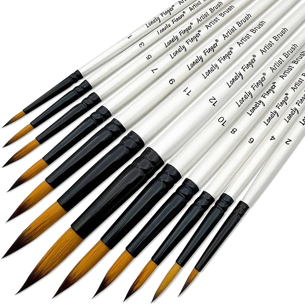 Lonely Finger Premium Synthetic Art Paint Brush Set For Artists