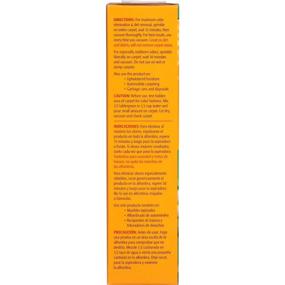 Extra Strength Carpet Odor Eliminator Powder, orange packaging, 30 oz, 3-pack by S And B Enterprise