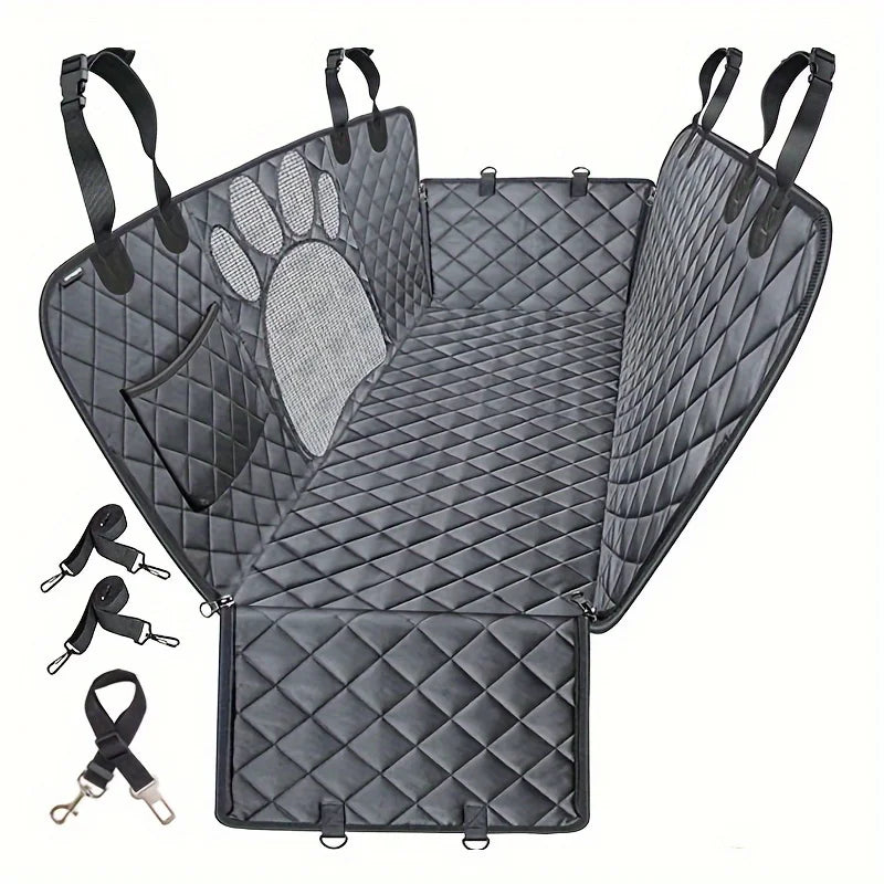 NONECN Dog Seat Cover Hammock for Cars Waterproof Durable