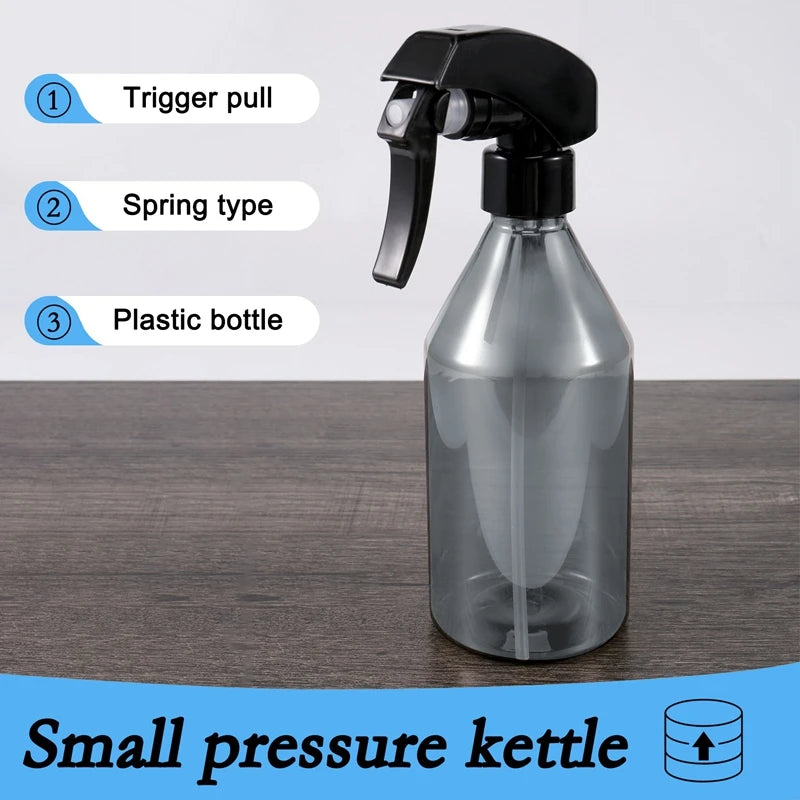 FGHGF Plastic Spray Bottles Reusable With Trigger Sprayer 3-Pack