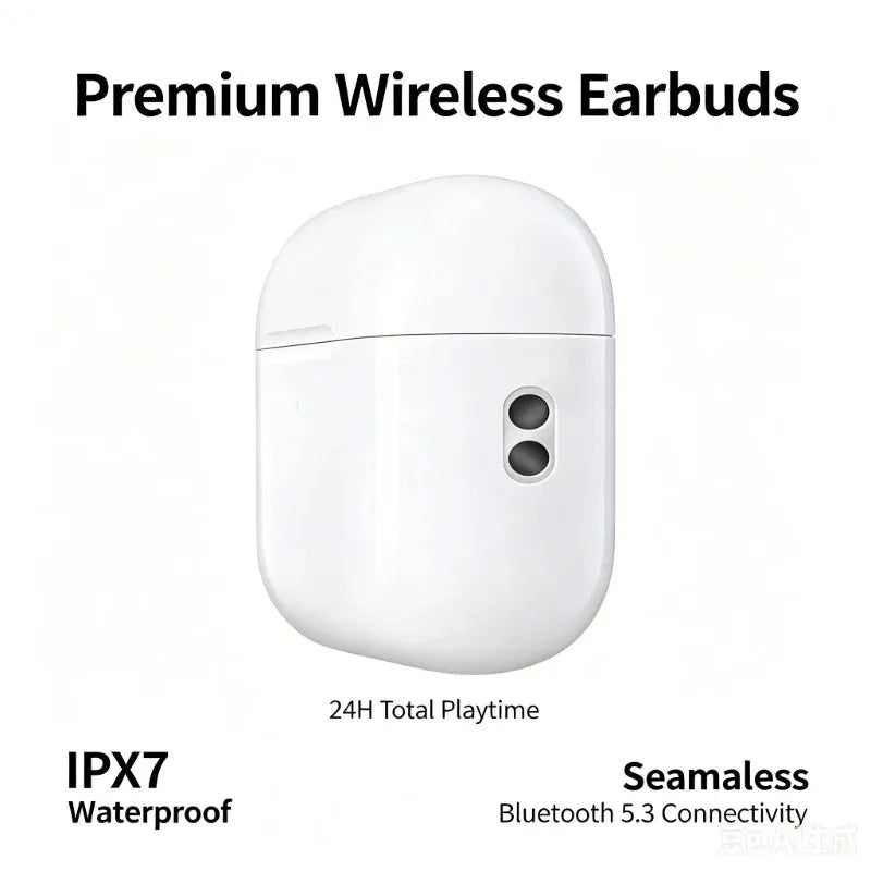 2026 New Air 3【 Pro 3 】 Bluetooth Wireless Earbuds with Heart Rate Monitoring, Active Noise Cancellation Headphones, Waterproof for Daily Use, For IPhone IOS Smartphone, Gaming /Sports /Fitness Earphones.