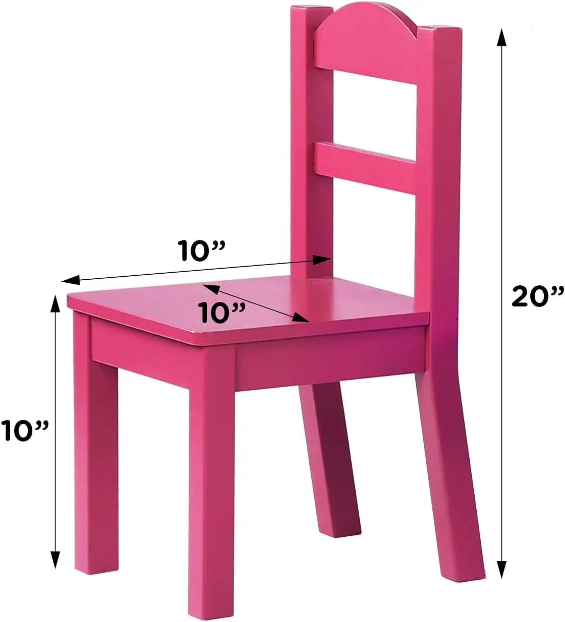 Kids Wooden Table And Chair Set For Toddlers Sturdy
