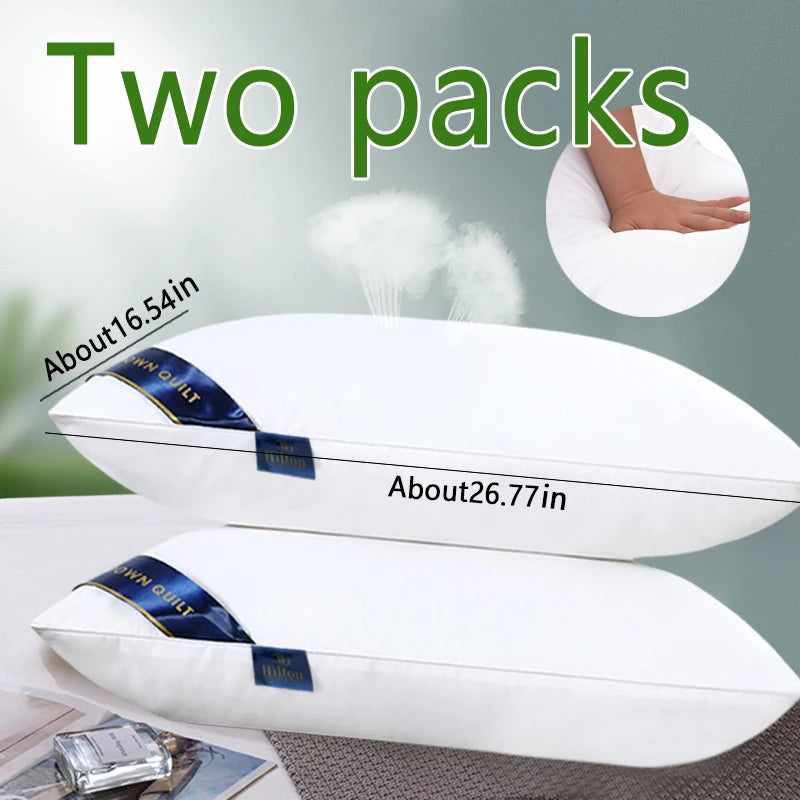 Wholesale Healthy Sleep Bed Sleeping Luxury Hotel Hilton Comfortable Leisure Pillow by S And B Enterprise