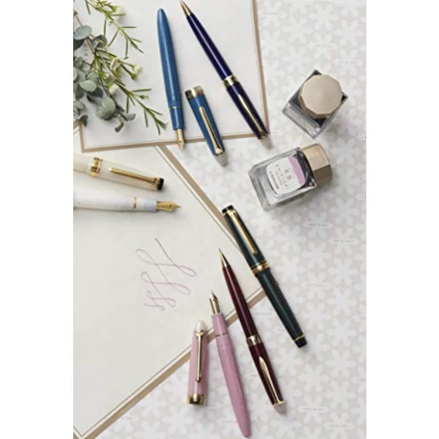 Four Seasons Moon Night Water Frost Fountain Fine Point Pen by S And B Enterprise
