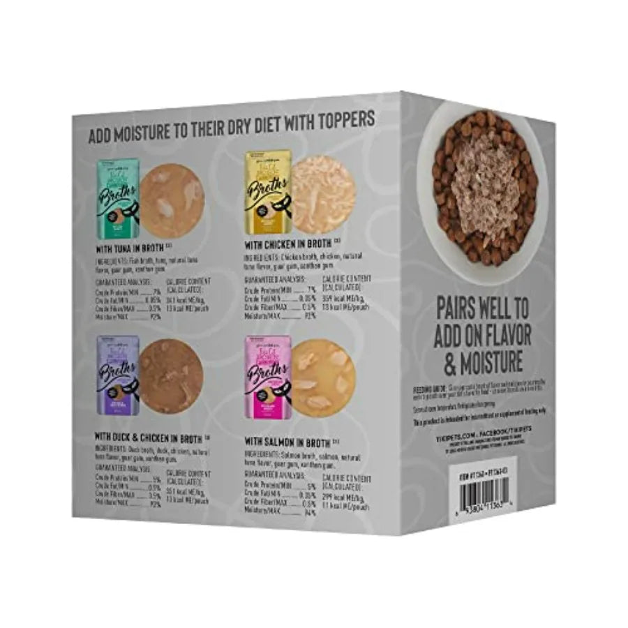 Tiki Cat Born Carnivore Broths Wet Cat Food Toppers Pack by S And B Enterprise
