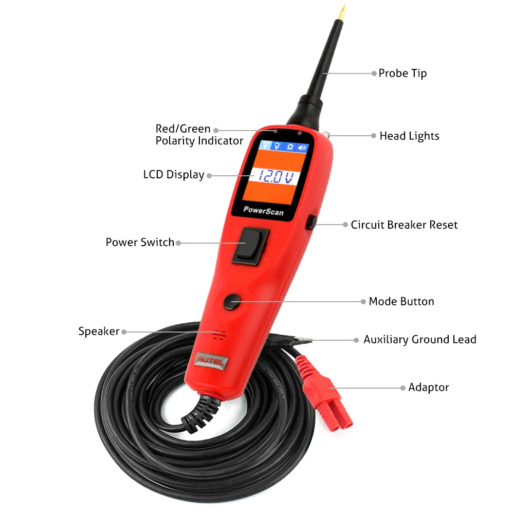 Autel PS100 PowerScan Electrical Automotive Circuit Tester