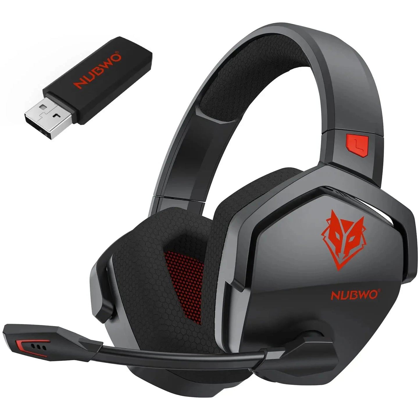NUBWO G06 Wireless Gaming Headset Low Latency 7.1 Surround Sound