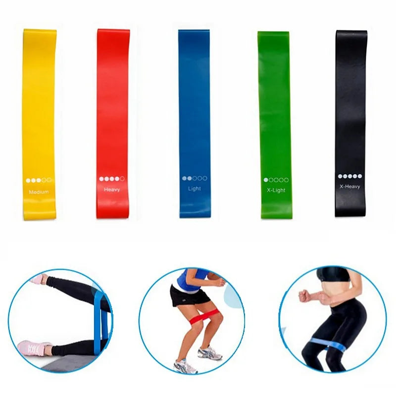 DUTRIEUX TPE Resistance Bands Set Rubber Loop For Training by S And B Enterprise