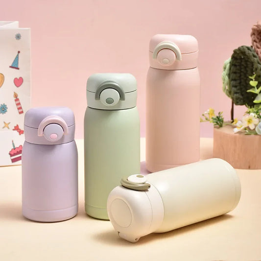 Mini Stainless Steel Vacuum Flask Thermos Cup Portable Insulated Bottle