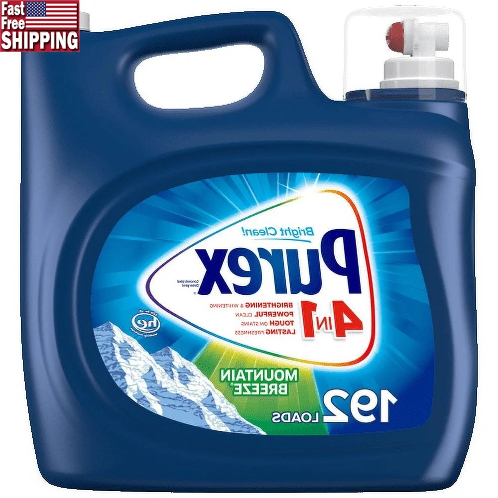 Mountain Breeze Liquid Laundry Detergent Heavy Duty All Purpose
