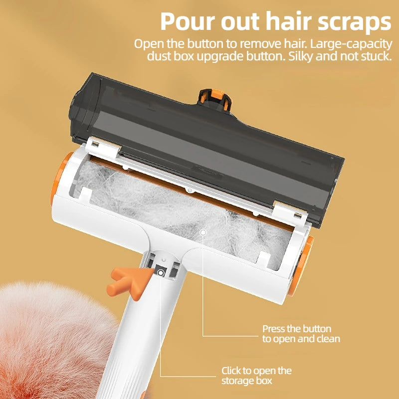 Portable Pet Hair Remover Roller For Clothes And Home Use