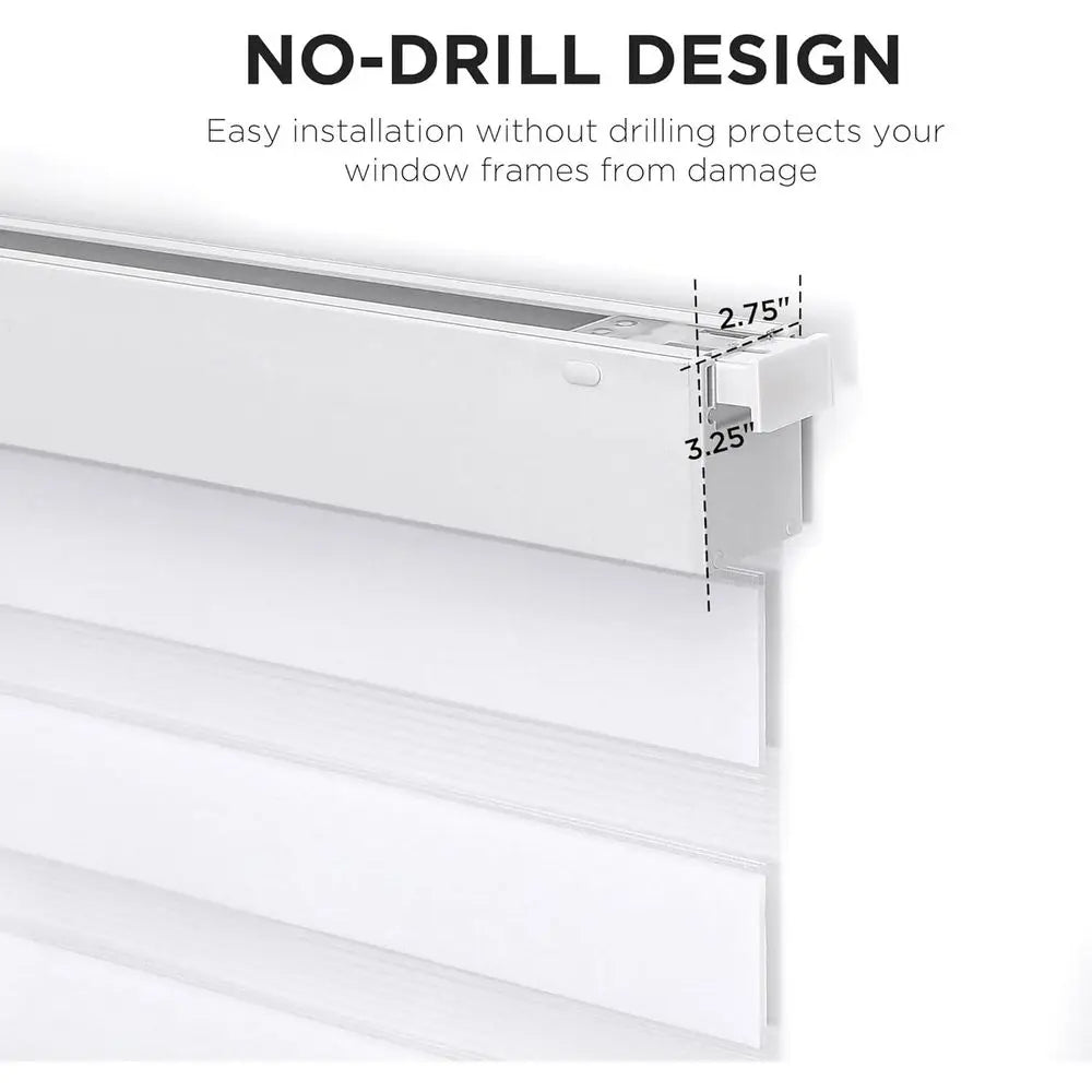 Cordless Day And Night Zebra Dual Sheer Roller Shades