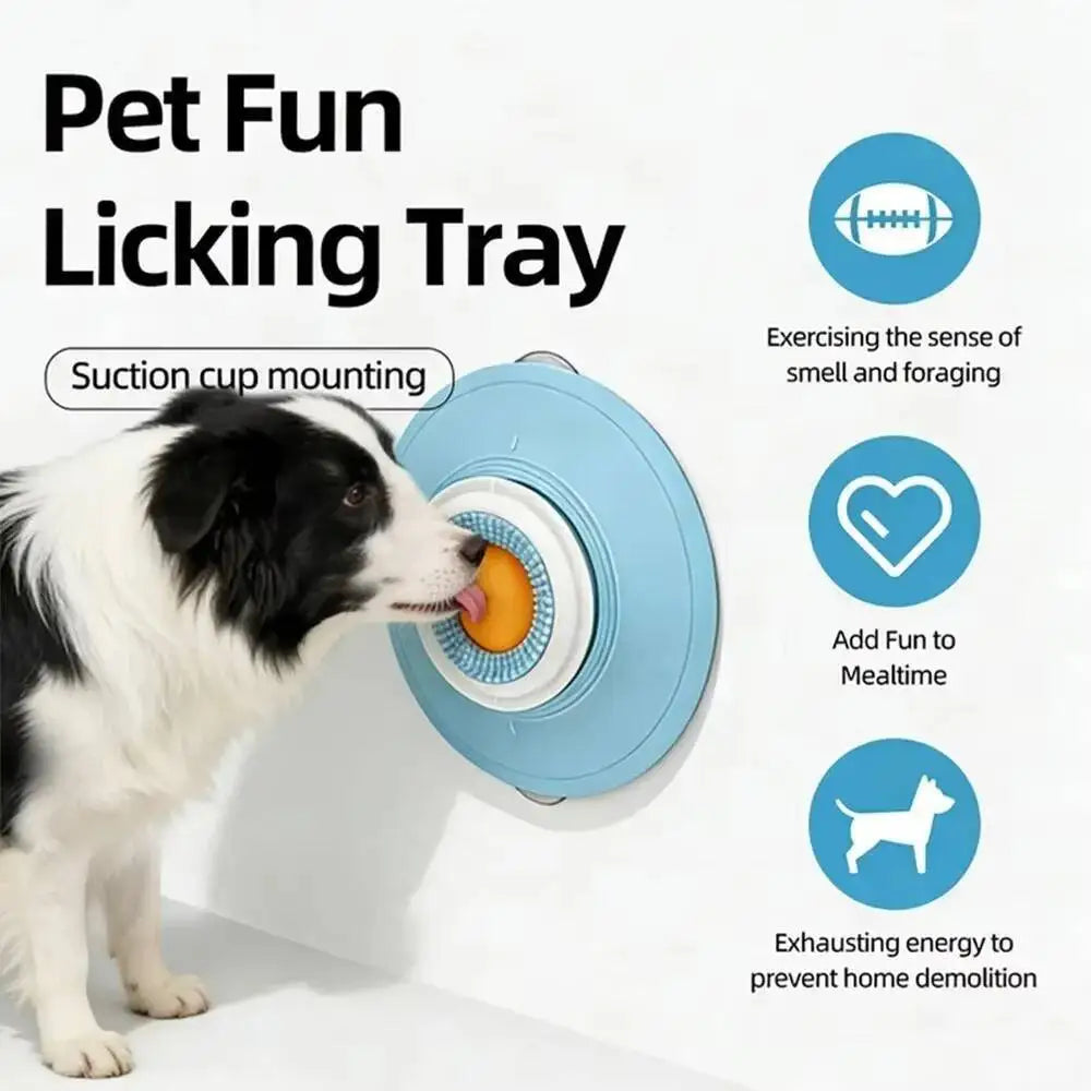 Interactive Lick Tray Slow Feeder Toy For Dogs And Cats by S And B Enterprise
