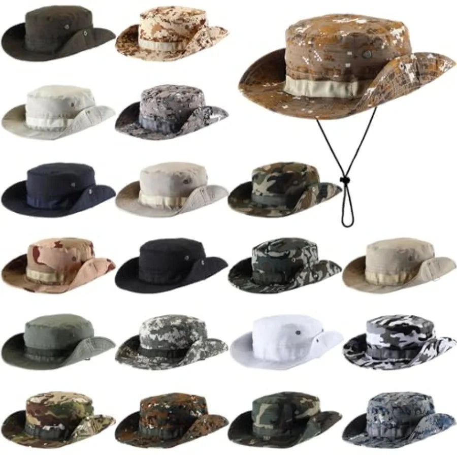 Outdoor Boonie Hat for Hiking and Camping With Wide Brim by S And B Enterprise