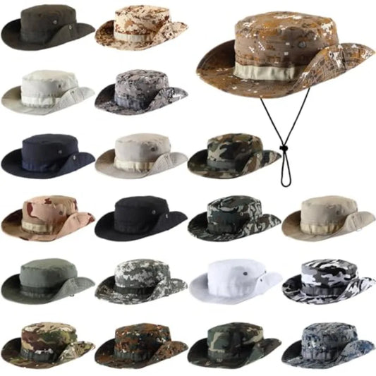 Outdoor Boonie Hat for Hiking and Camping With Wide Brim by S And B Enterprise
