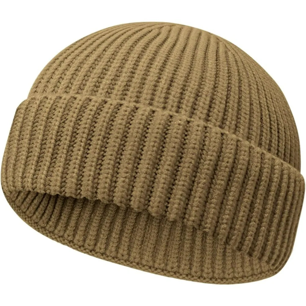 Unisex Fisherman Knit Beanie Watch Cap Winter Warm Hat Outdoors