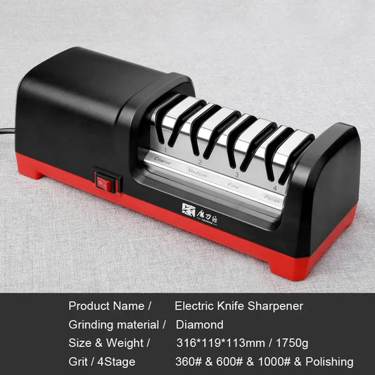 Yoyal Four Stage Diamond Electric Knife Sharpener TG2102 2800rpm