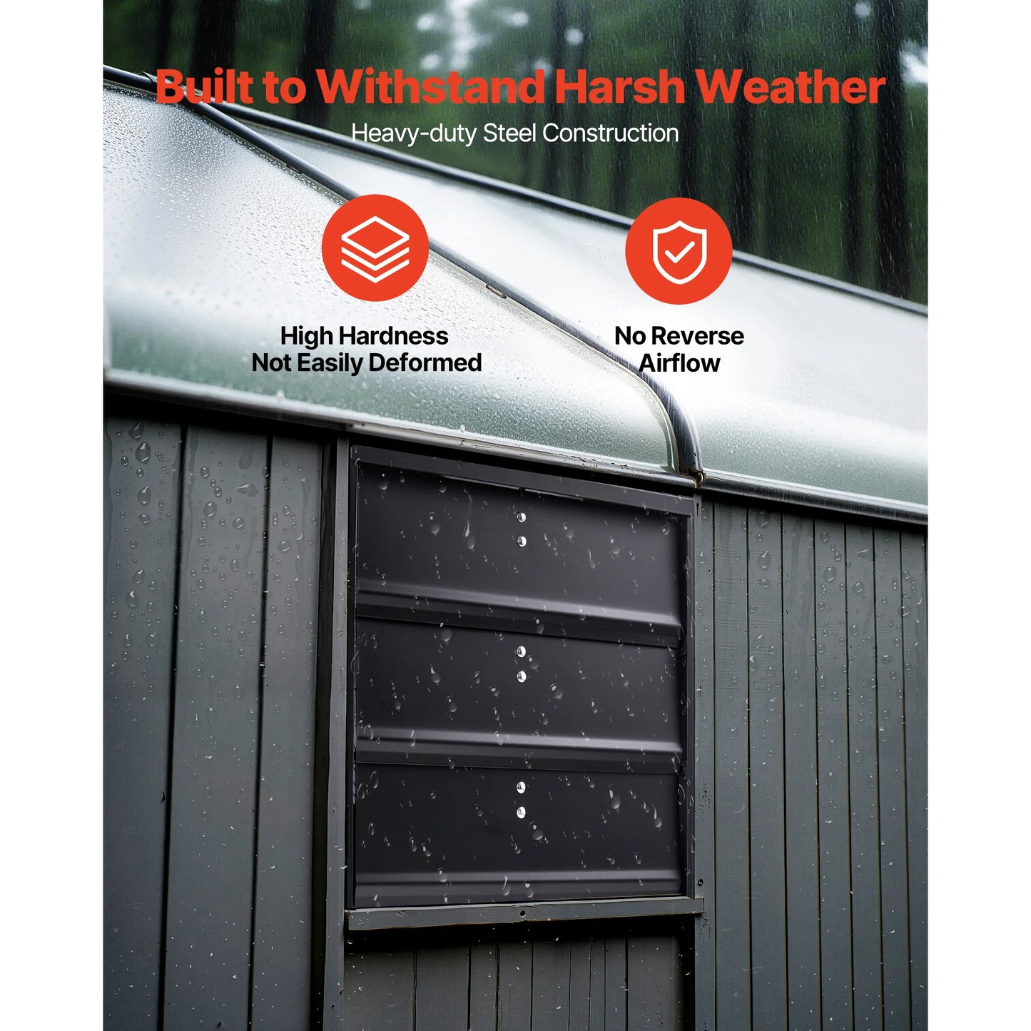 Wall Mounted Shutter Exhaust Fan With Variable Speed Controller Greenhouse