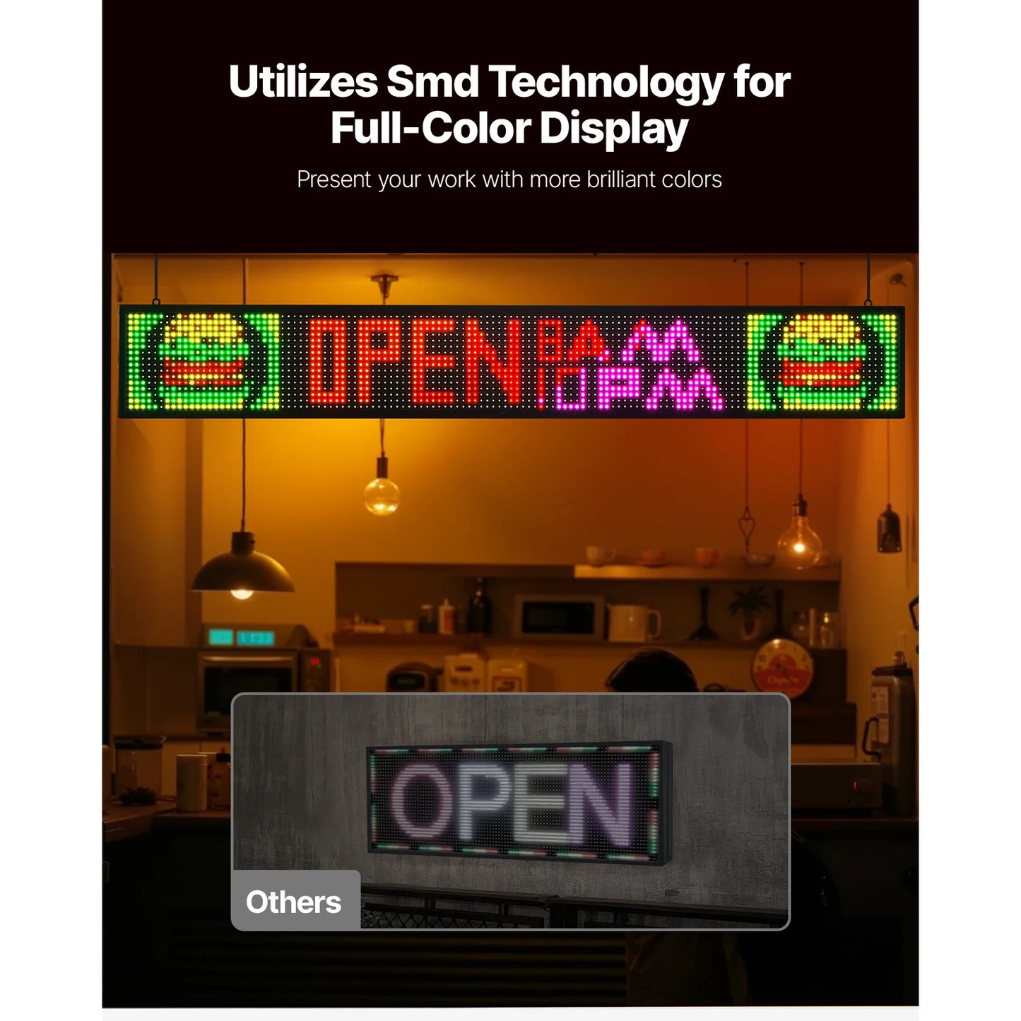 SucceBuy Programmable LED Signboard With Digital Display Panel Advertising by S And B Enterprise