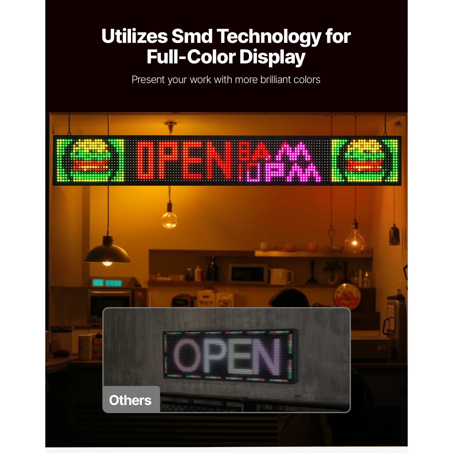 SucceBuy Programmable LED Signboard With Digital Display Panel Advertising by S And B Enterprise