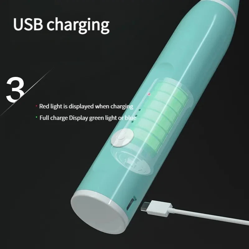 Electric Milk Frother Handheld USB Rechargeable Coffee Blender Mixer