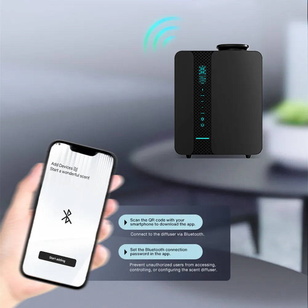 Namste Smart WiFi Bluetooth Essential Oil Diffuser Air Freshener