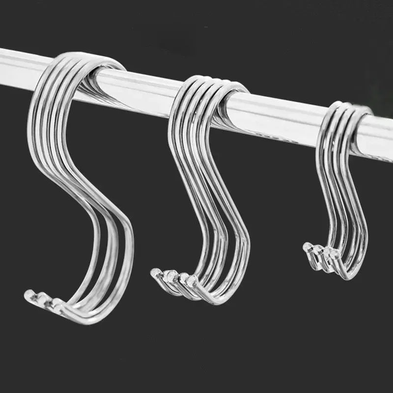 Stainless Steel S Hooks For Kitchen And Butcher Shop Use