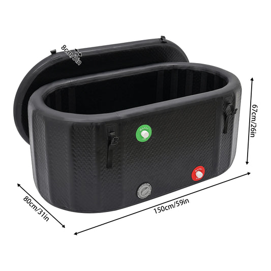 Inflatable Ice Bath Tub For Athletes Recovery With Pump
