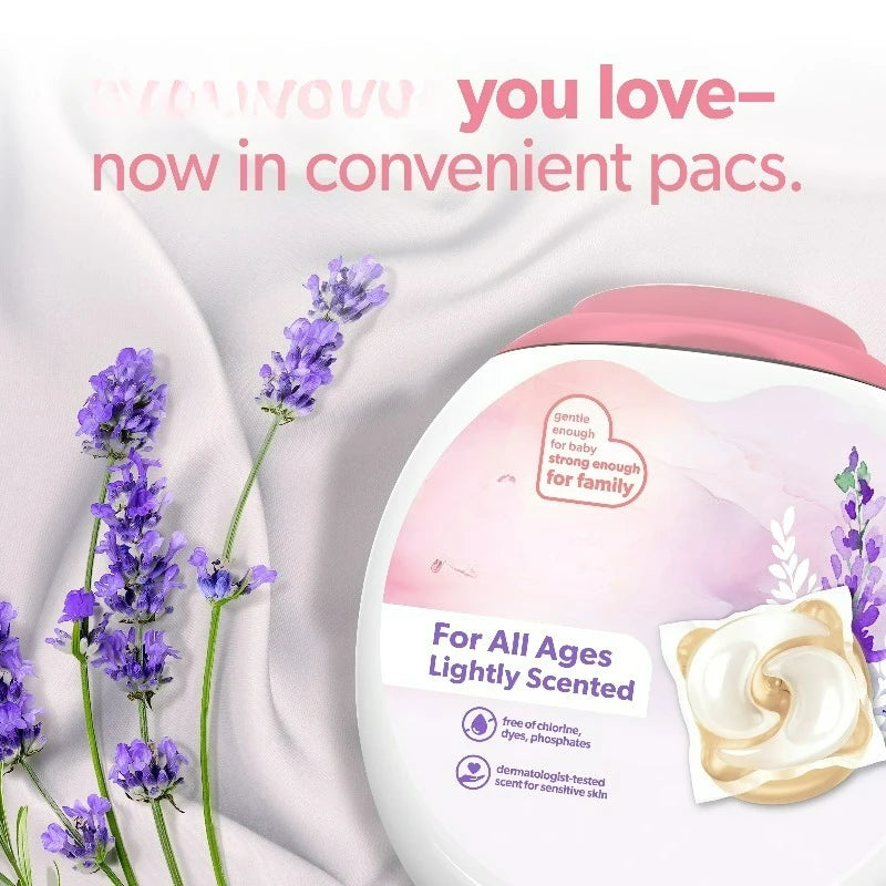 Baby Laundry Detergent For Sensitive Skin Hypoallergenic Lavender Scent by S And B Enterprise