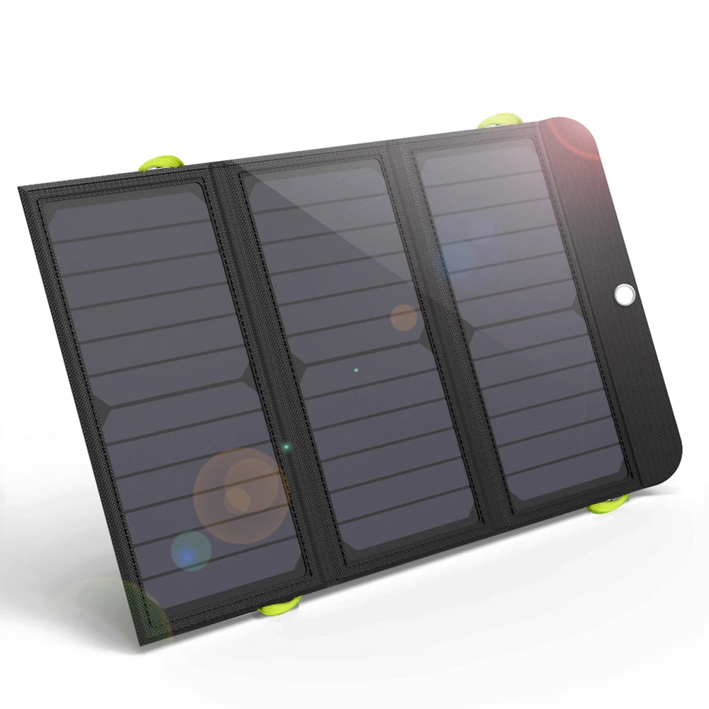 ALLPOWERS Portable Solar Charger 5V 21W With 10000mAh Battery