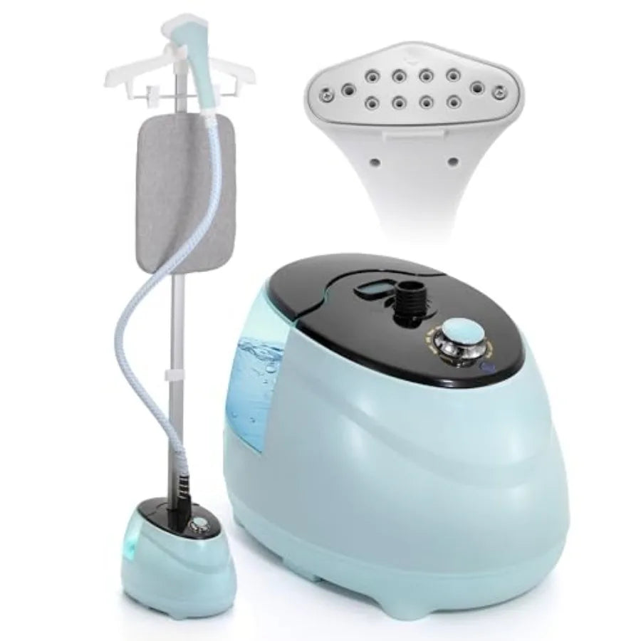Abay Standing Garment Steamer With Adjustable Settings For Wrinkle Removal by S And B Enterprise
