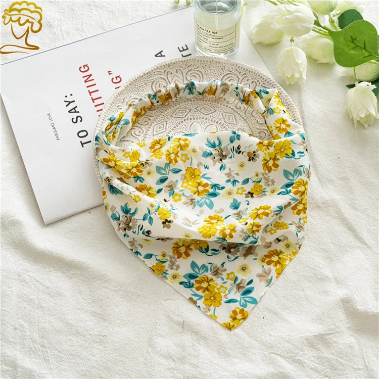 Bohemia Bandana Hair Scarf For Women Paisley Vintage Headwear