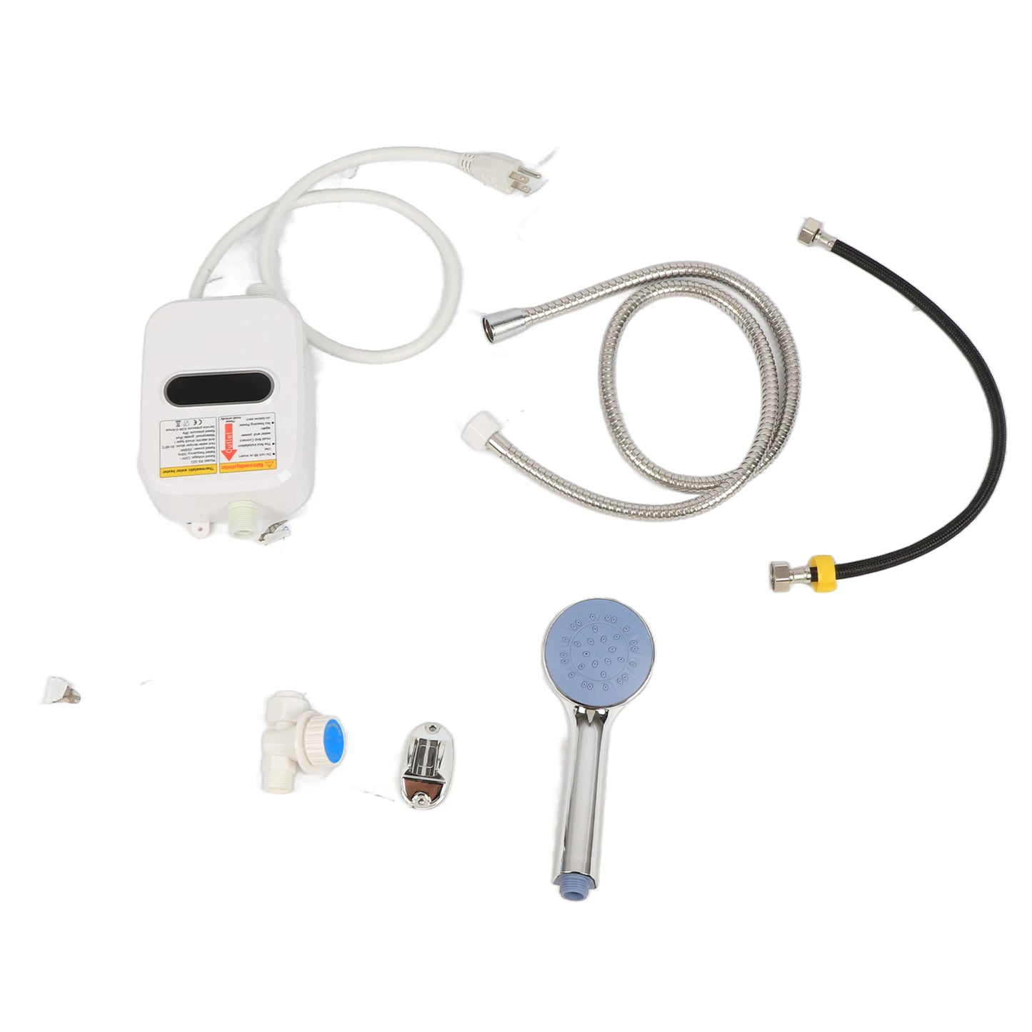 3500W Instant Electric Water Heater With LCD Display IPX4 by S And B Enterprise