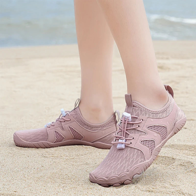 Unisex Water Shoe Quick Dry Anti-Slip Outdoor Barefoot Beach Shoes Men Gym Workout Fitness Sneakers Breathable Aqua Shoes by S And B Enterprise