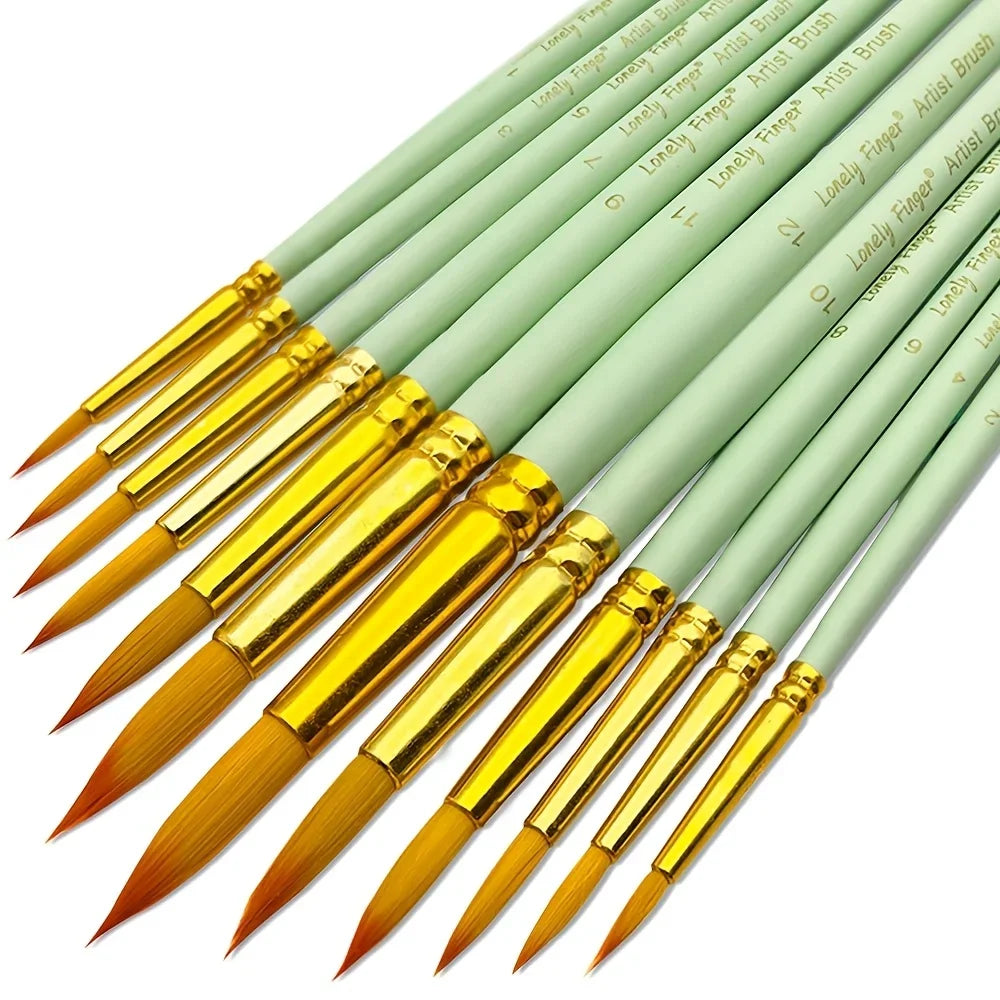 Lonely Finger Premium Synthetic Art Paint Brush Set For Artists