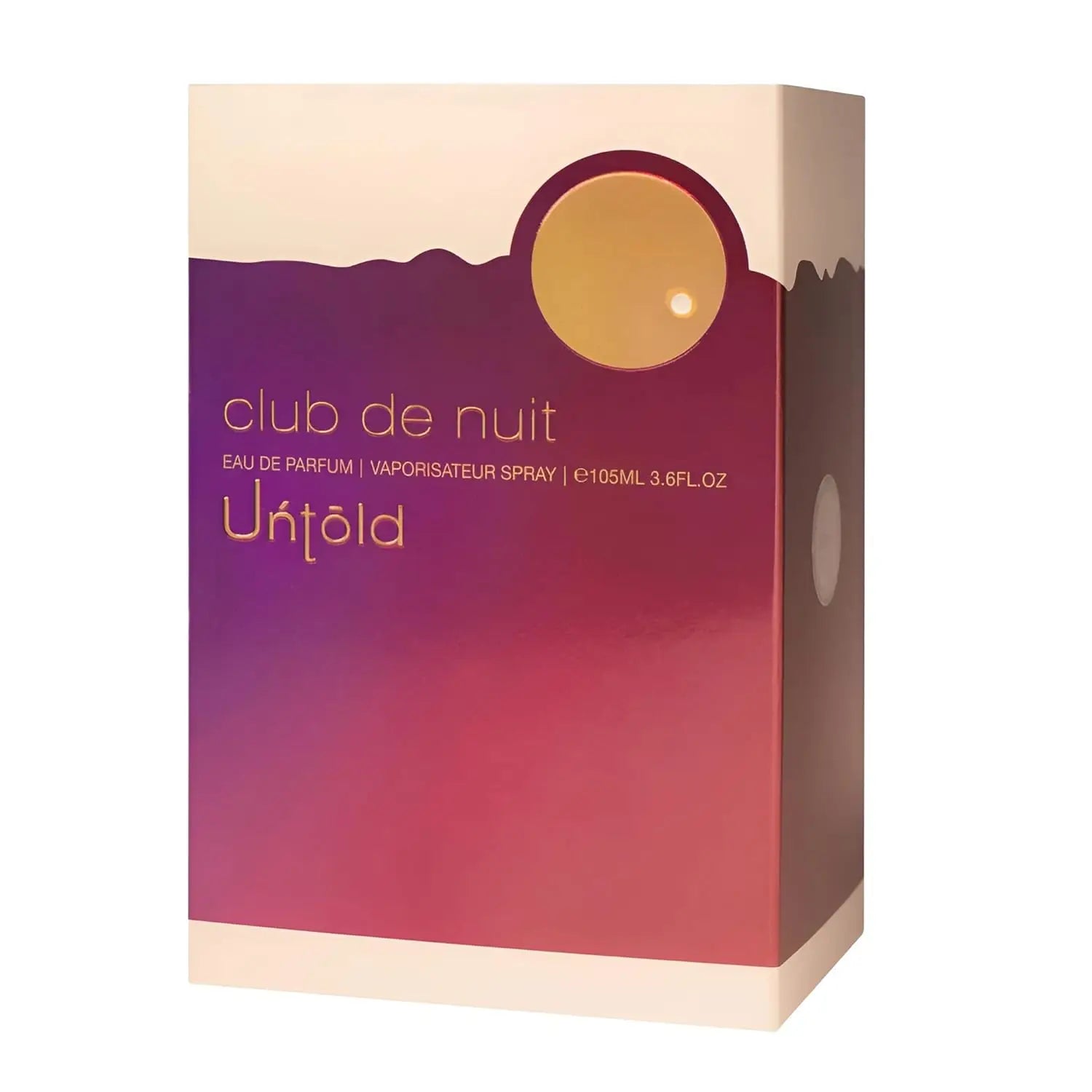 Armaf Club De Nuit Untold EDP 105ml – Men’s Warm Amber Woody Long Lasting Cologne, Luxury Masculine Gift by S And B Enterprise