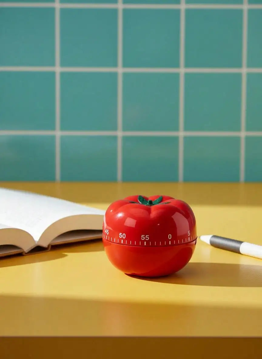 Retro Tomato Wind Up Kitchen Timer For Cooking And Baking by S And B Enterprise