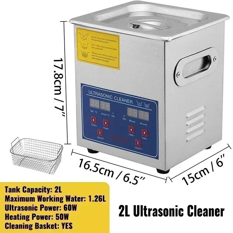 VEVOR Ultrasonic Cleaner for Dishes, Jewelry, and Tools